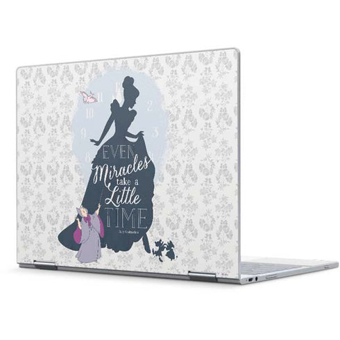 Disney Cinderella Miracles Take Time Silhouette Pixelbook Skin